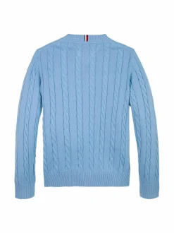 Tommy Hilfiger Cotton Cable -neule^ Colleget & Hupparit|Colleget & Hupparit