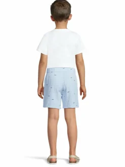 Shortsit<Lindex Cotton Gauze -shortsit 1355 LIGHT BLUE