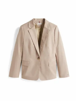 Bleiserit & Jakut<Tommy Hilfiger Cotton Slim Fit -bleiseri AEG BEIGE