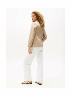 Bleiserit & Jakut<Tommy Hilfiger Cotton Slim Fit -bleiseri AEG BEIGE