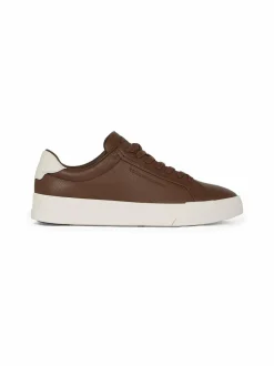Urheilujalkineet|Tennarit & Sneakerit<Tommy Hilfiger Court Best Tumbled -nahkatennarit GV0 LEGACY BROWN