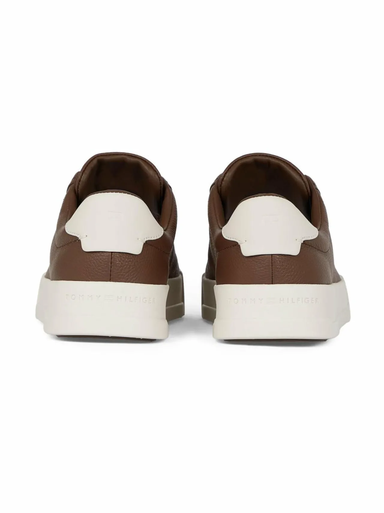 Urheilujalkineet|Tennarit & Sneakerit<Tommy Hilfiger Court Best Tumbled -nahkatennarit GV0 LEGACY BROWN