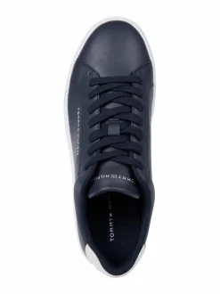 Urheilujalkineet|Tennarit & Sneakerit<Tommy Hilfiger Court Leather Detail Ess -tennarit DW5 DESERT SKY