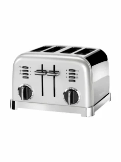 Leivänpaahtimet<Cuisinart CPT180SE 4 Slice Toaster -leivänpaahdin STEEL