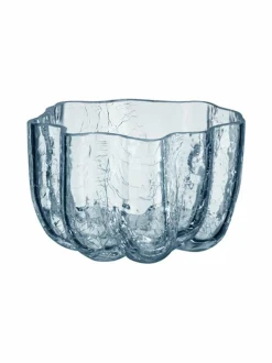 Kynttilät & Lyhdyt<Kosta Boda Crackle Votive Circular - kynttilälyhty CIRCULAR GLASS, FROM GREY TO GREEN