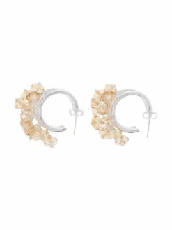 Korut<Annele Cream Supreme -korvakorut CHAMPAGNE