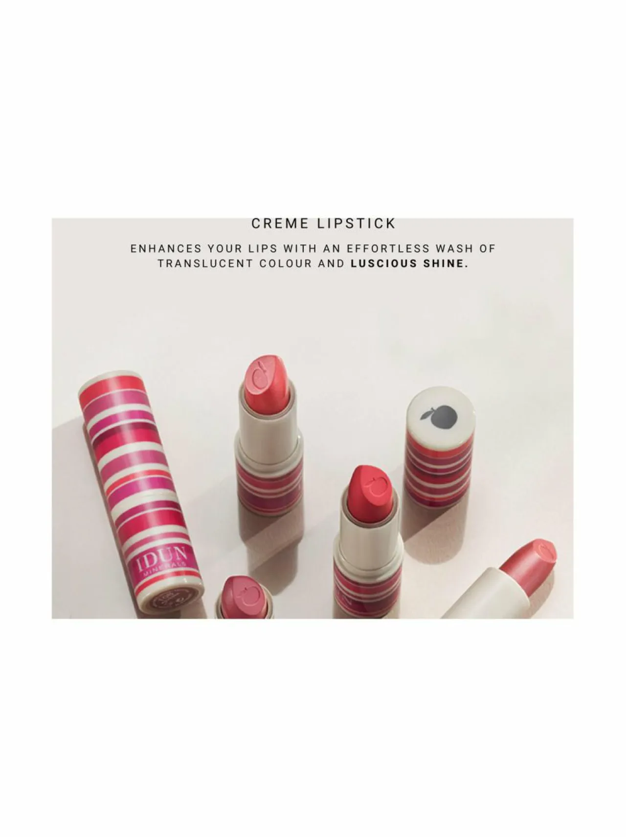 Meikit<Idun Minerals Creme Lipstick Frida -huulipuna