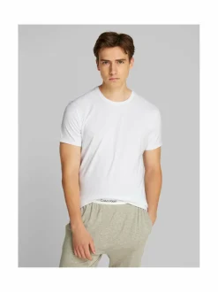 Alusasut<Calvin Klein Underwear Crew Neck -aluspaidat 3-pack 100 WHITE WHITE WHITE