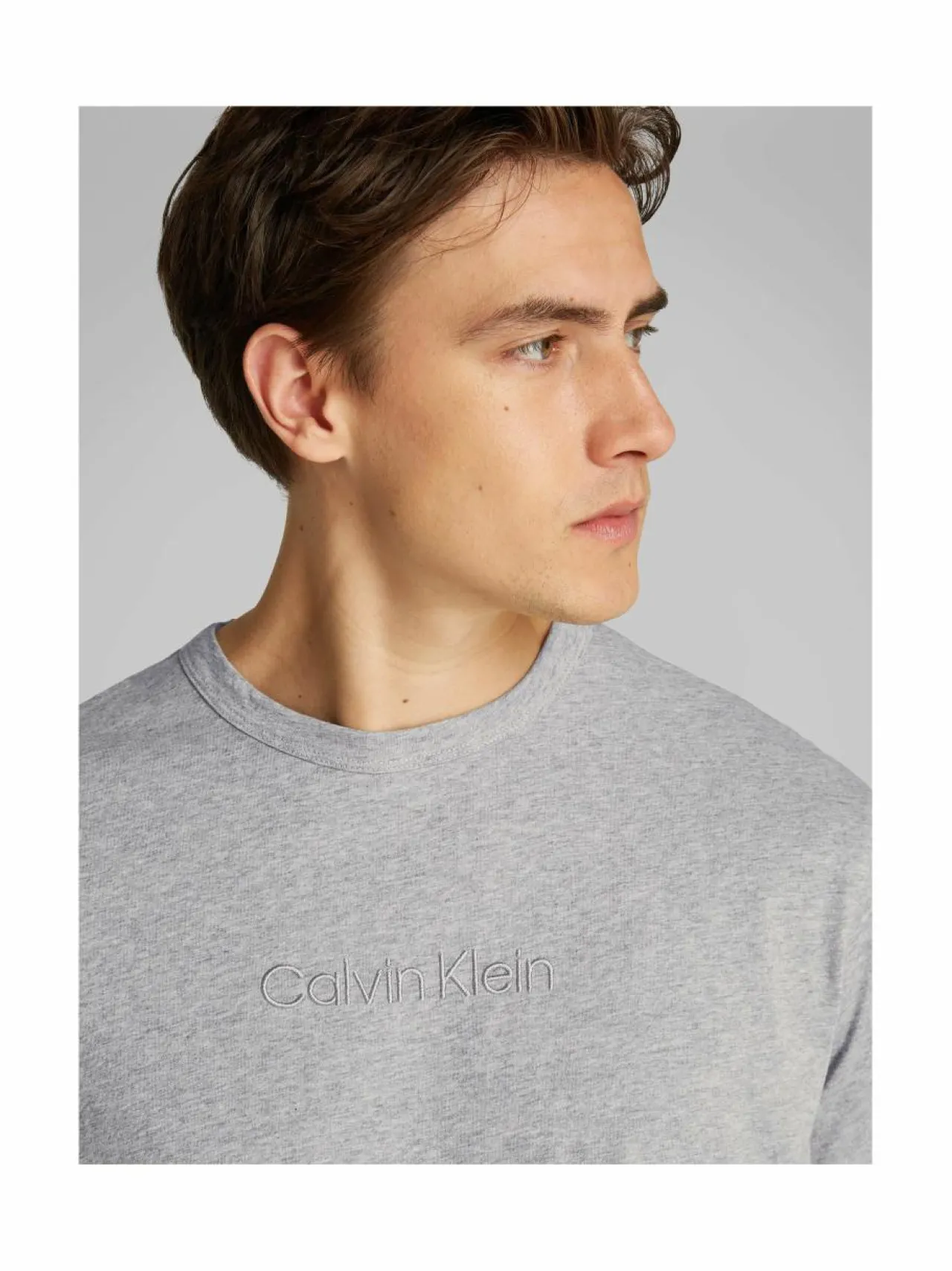 Pyjamat & Kylpytakit<Calvin Klein Underwear Crew Neck -pyjamapaita P7A GREY HEATHER