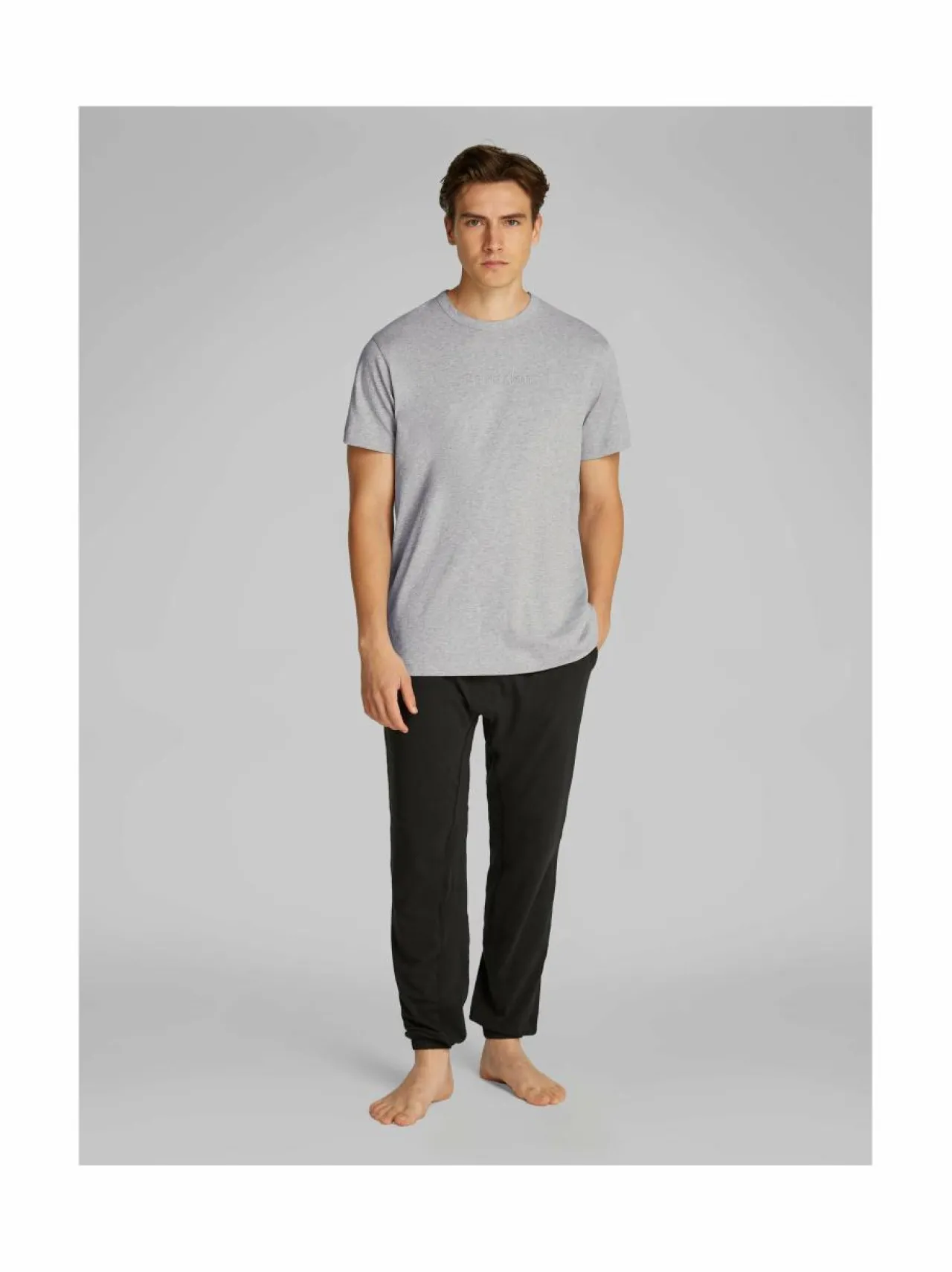 Pyjamat & Kylpytakit<Calvin Klein Underwear Crew Neck -pyjamapaita P7A GREY HEATHER