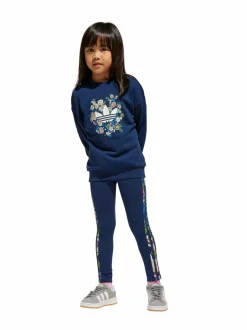 adidas Originals Crew Set - collegepaita ja leggingsit^ Colleget & Hupparit