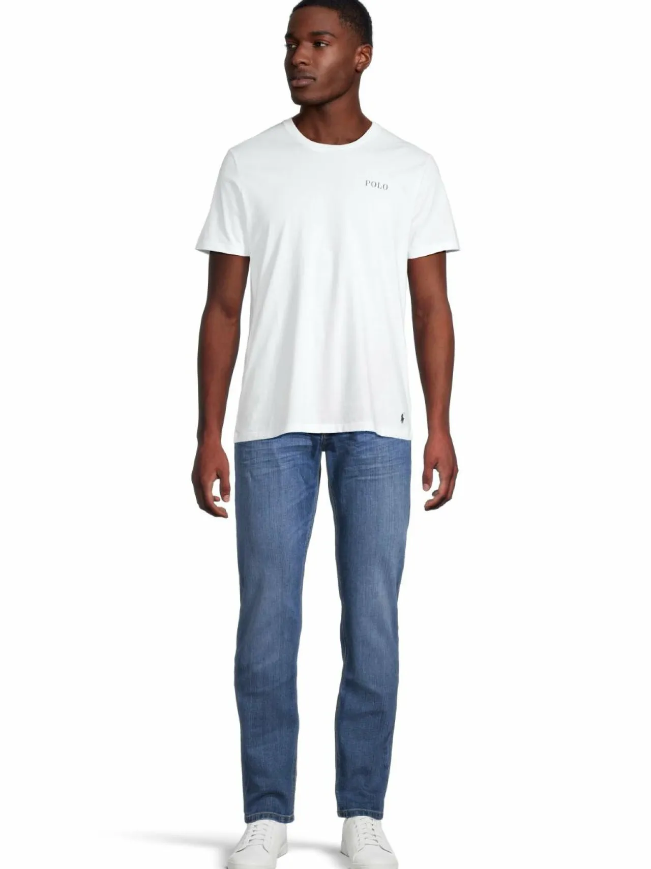 Pyjamat & Kylpytakit<Polo Ralph Lauren Crew-pyjamapaita WHITE POLO TEE
