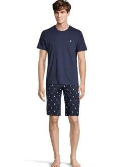 Pyjamat & Kylpytakit<Polo Ralph Lauren Crew-pyjamapaita CRUISE NAVY