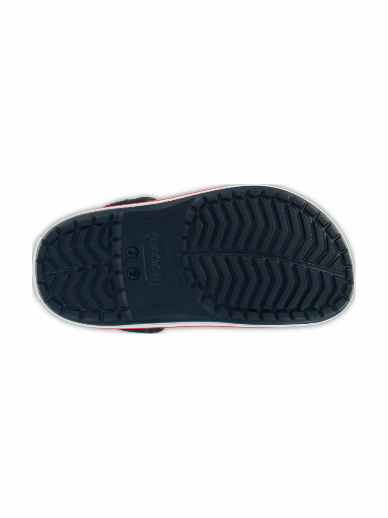 Sandaalit<Crocs Crocband Clog -sandaalit 485 NAVY/RED