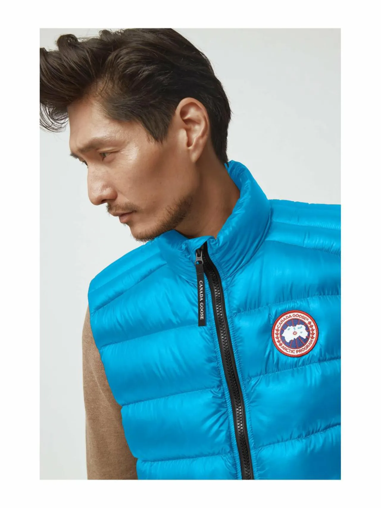 Urheilutakit<Canada Goose Crofton-untuvaliivi 222 OZONE BLUE BLEU OZONE