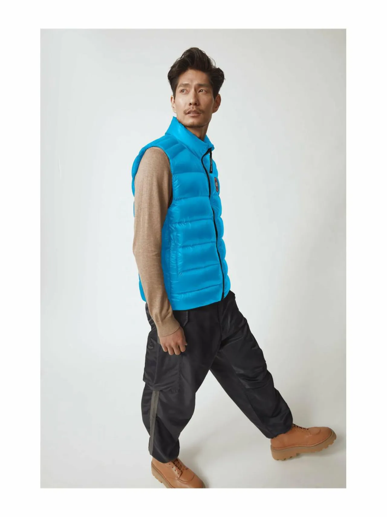 Urheilutakit<Canada Goose Crofton-untuvaliivi 222 OZONE BLUE BLEU OZONE