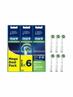 Oral-B CrossAction CleanMaximiset -vaihtoharja, 6 kpl^ Hampaidenhoito