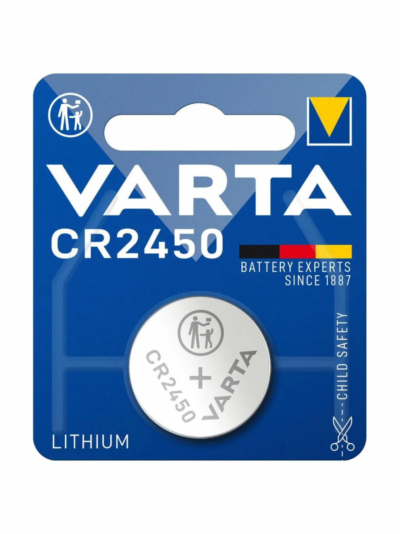 Varta CR2450-paristo^ Lamput