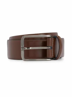Vyöt<BOSS Crys-nahkavyö 210 MEDIUM BROWN