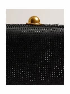 Pikkulaukut<Ted Baker London Cryzela Crystal Hard Clutch -olkalaukku BLACK
