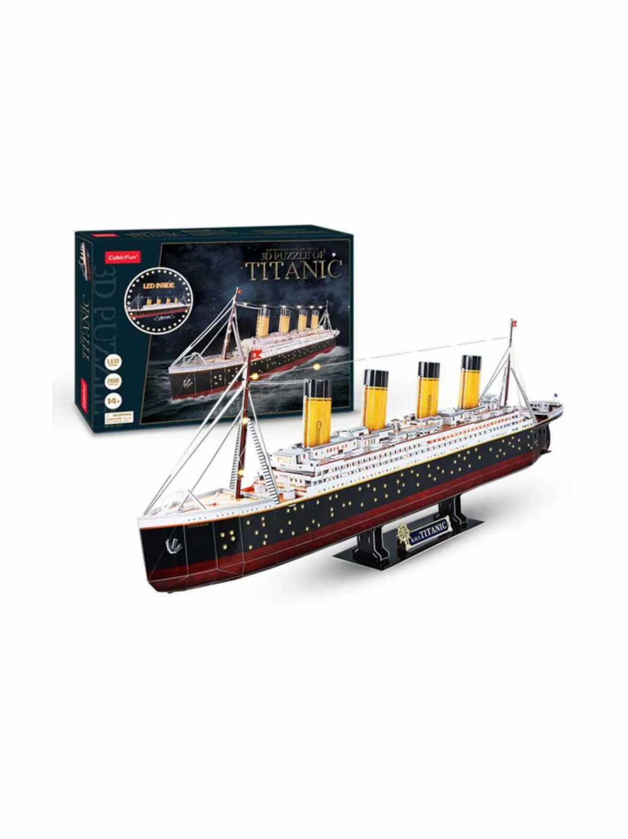 CUBIC FUN CUBICFUN 3D Palapel LED Titanic^ Pelit