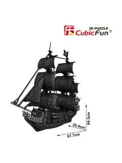 CUBIC FUN CUBICFUN 3D palapeli Laiva Queen Ann´s Revenge^ Pelit