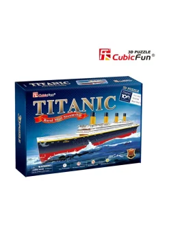 Pelit<CUBIC FUN CUBICFUN 3D palapeli Titanic suuri