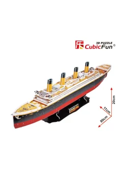 Pelit<CUBIC FUN CUBICFUN 3D palapeli Titanic suuri