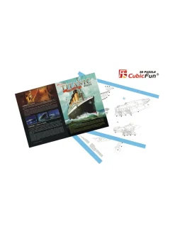 Pelit<CUBIC FUN CUBICFUN 3D palapeli Titanic suuri