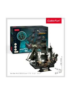 Pelit<CUBIC FUN CUBICFUN Palapeli 3D-valolla Kuningatar Annen kosto