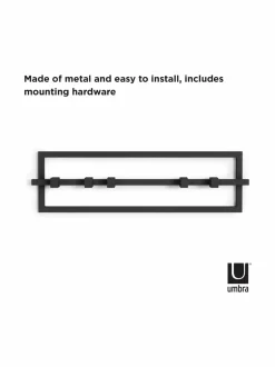 Naulakot & Koukut<Umbra Cubiko 5 Hook -naulakko BLACK