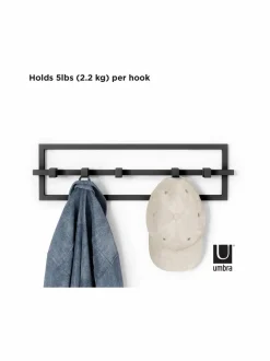 Naulakot & Koukut<Umbra Cubiko 5 Hook -naulakko BLACK