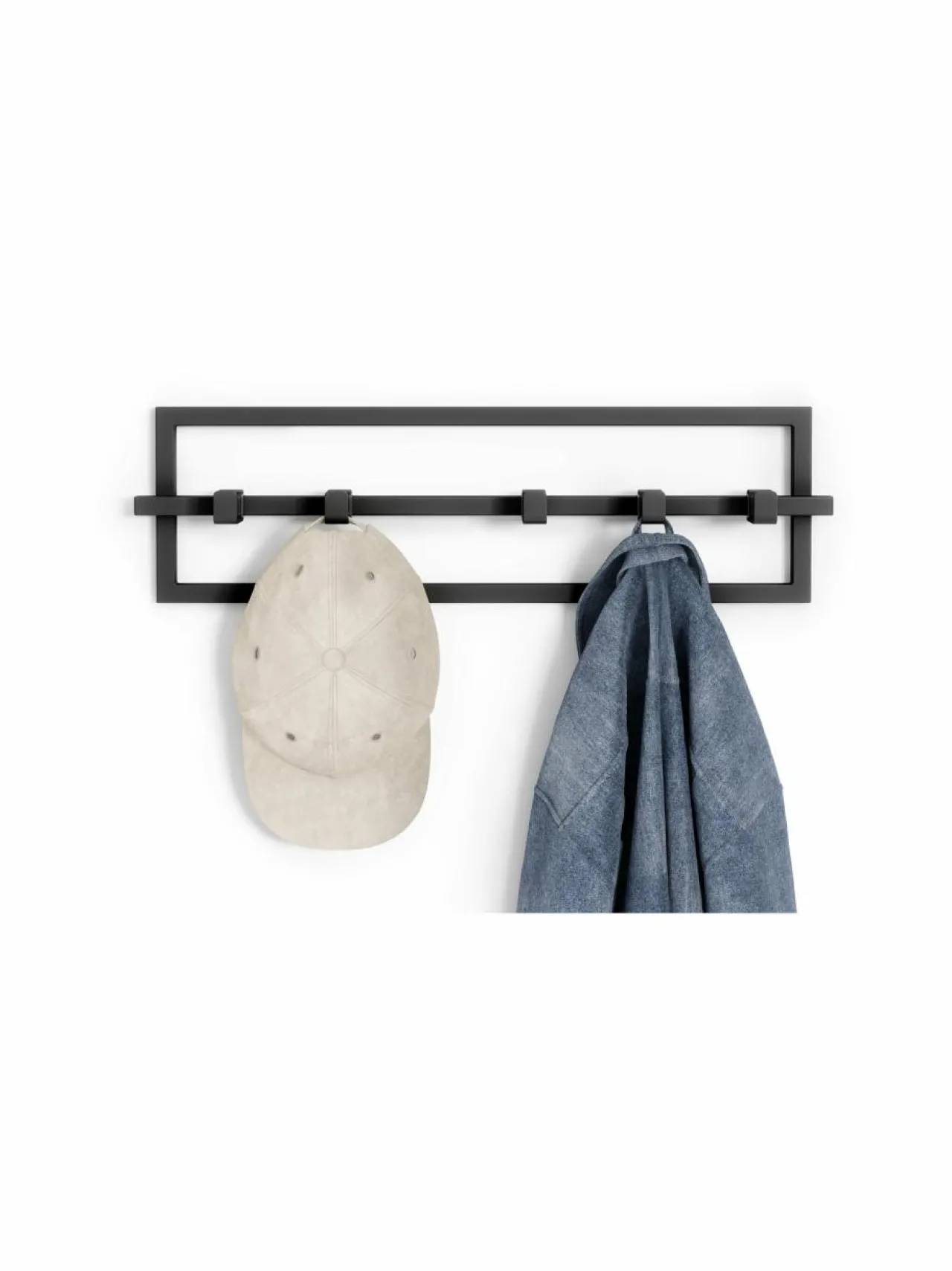 Naulakot & Koukut<Umbra Cubiko 5 Hook -naulakko BLACK