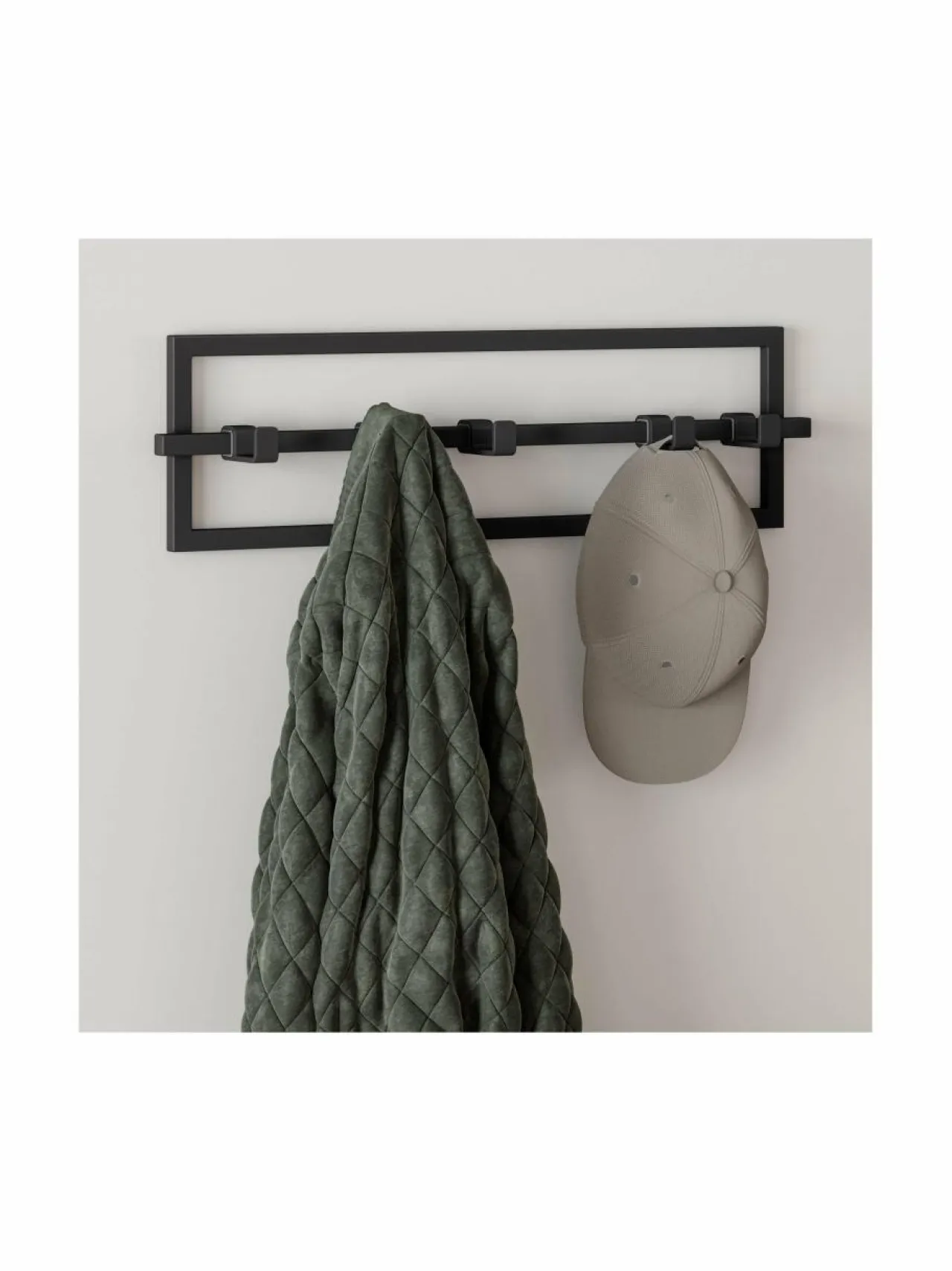 Naulakot & Koukut<Umbra Cubiko 5 Hook -naulakko BLACK