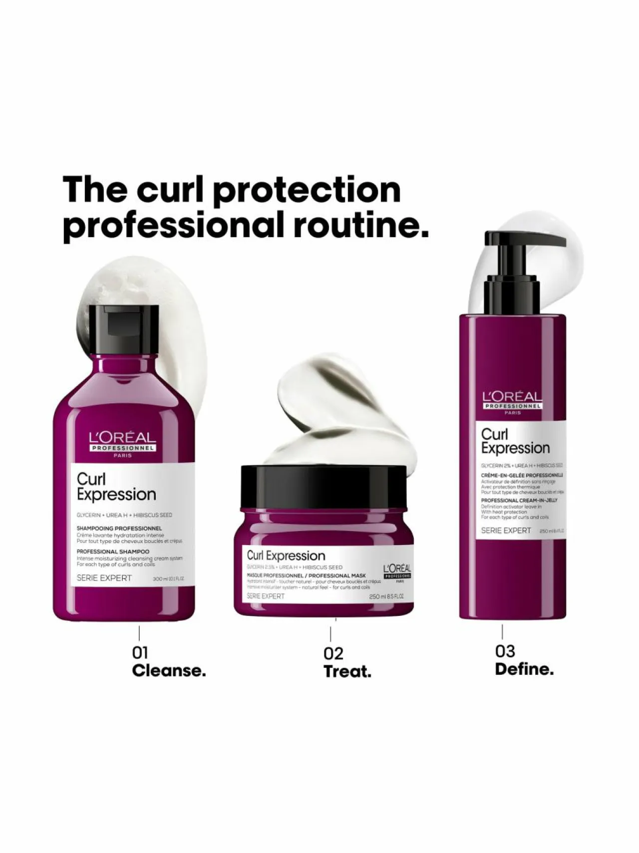 L'Oréal Professionnel Curl Expression Mask -kosteuttava naamio 250 ml^ Hiustenhoitotuotteet