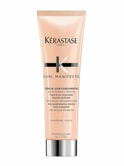 Kerastase Curl Manifesto Crème De Jour Fondamentale -hiuksiin jätettävä hoitovoide 150 ml^ Hiustenhoitotuotteet