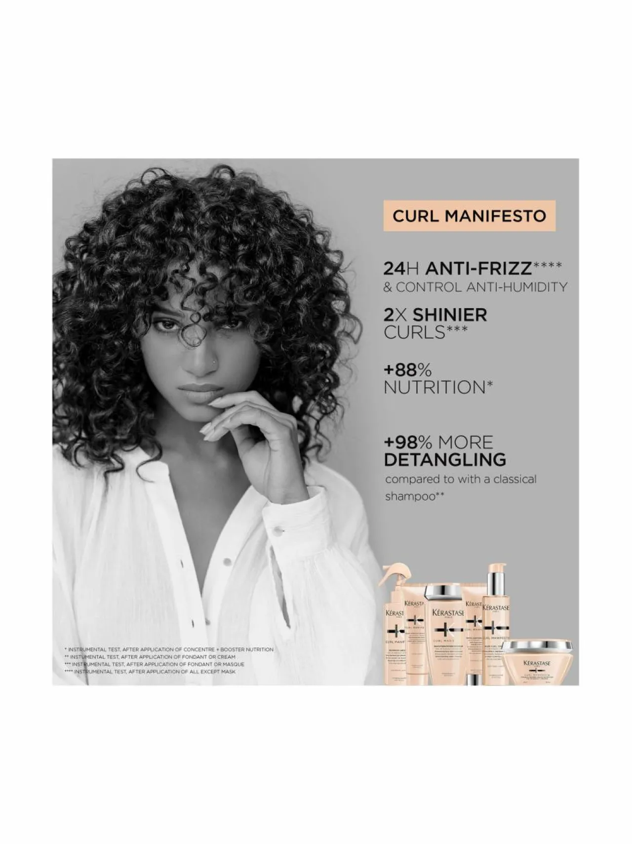 Hiustenhoitotuotteet<Kerastase Curl Manifesto Gelée Curl Contour Leave In -hiuksiin jätettävä voide 150 ml