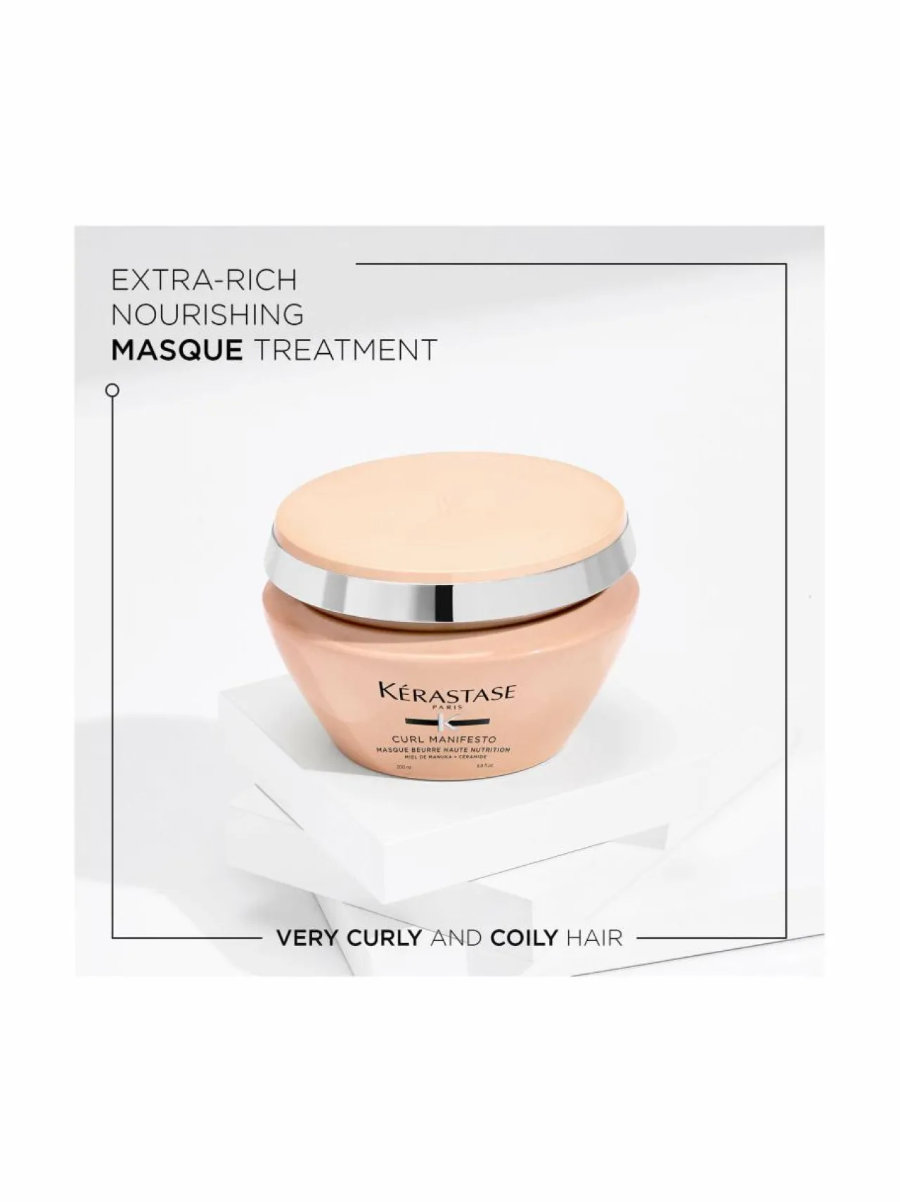 Kerastase Curl Manifesto Masque Beurre Haute Nutrition -hiusnaamio 200 ml^ Hiustenhoitotuotteet