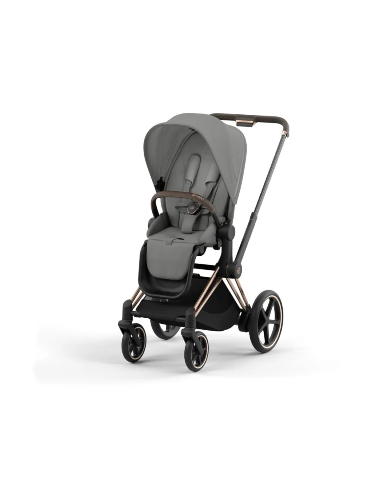Lastenvaunut & -Rattaat<CYBEX ePriam rattaat (Rosegold) MIRAGE GREY