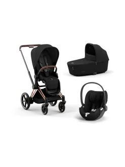 CYBEX ePriam yhdistelmävaunut ja turvakaukalo (Rosegold)^ Lastenvaunut & -Rattaat