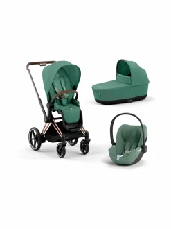 CYBEX ePriam yhdistelmävaunut ja turvakaukalo (Rosegold)^ Lastenvaunut & -Rattaat