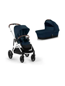 Lastenvaunut & -Rattaat<CYBEX Gazelle S yhdistelmävaunut OCEAN BLUE