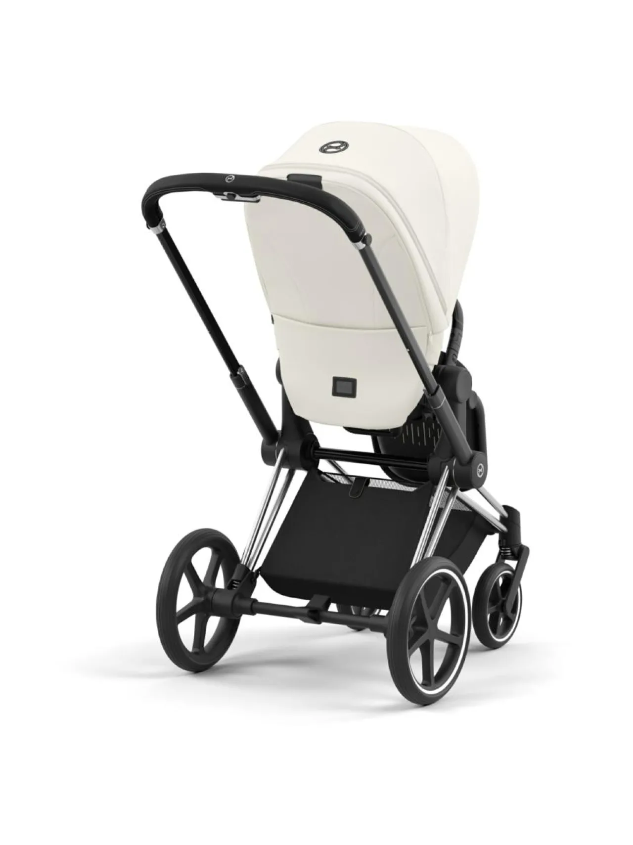 Lastenvaunut & -Rattaat<CYBEX Priam 4 yhdistelmävaunut ja turvakaukalo (Chrome/Black) MIRAGE GREY