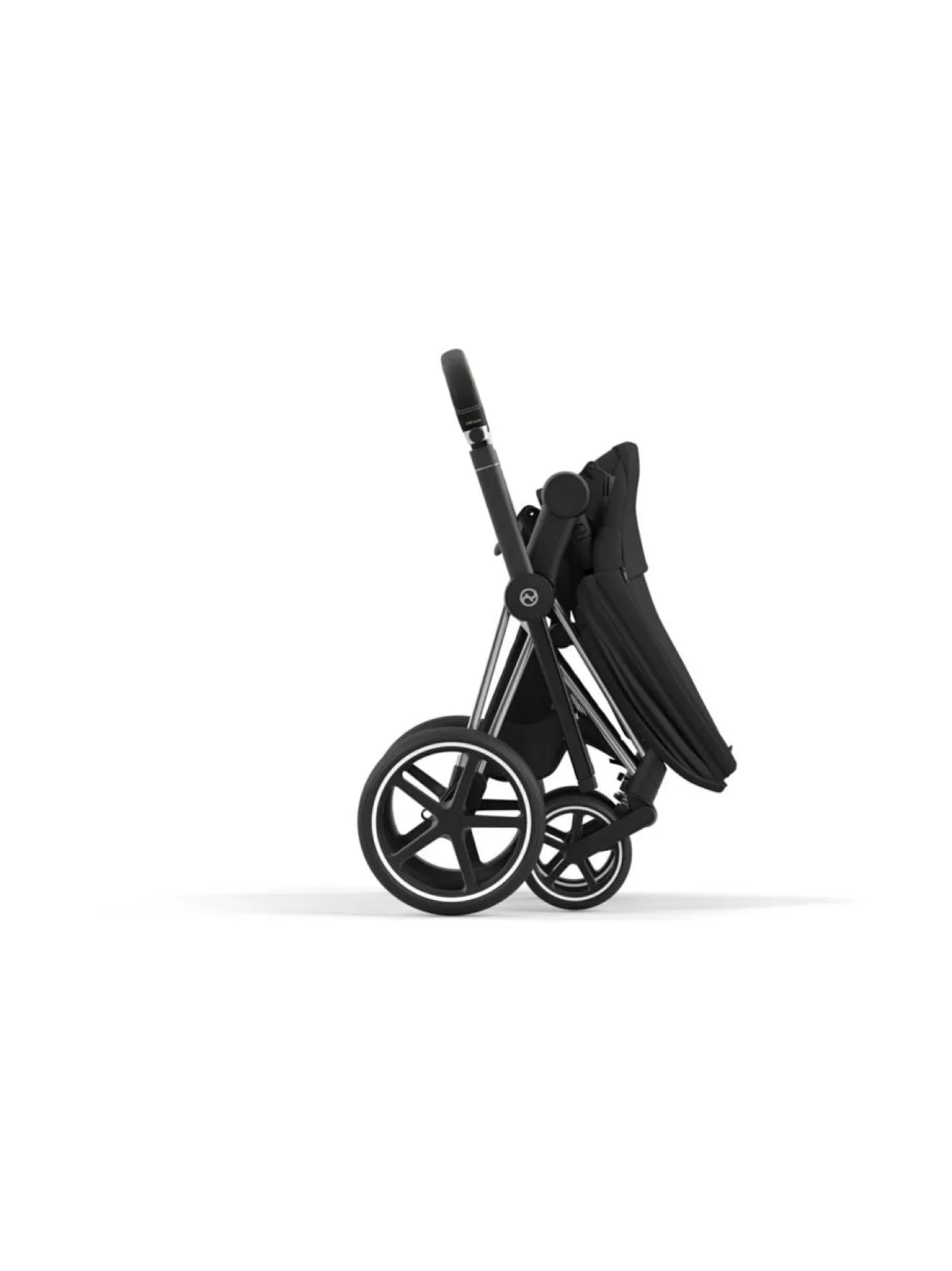 Lastenvaunut & -Rattaat<CYBEX Priam 4 yhdistelmävaunut ja turvakaukalo (Chrome/Black) MIRAGE GREY