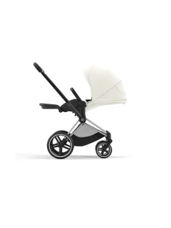 Lastenvaunut & -Rattaat<CYBEX Priam 4 yhdistelmävaunut ja turvakaukalo (Chrome/Black) MIRAGE GREY