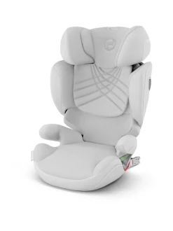 Turvaistuimet<CYBEX Solution T i-Fix turvavyöistuin ja kesäpäällinen PLUS PLATINUM WHITE