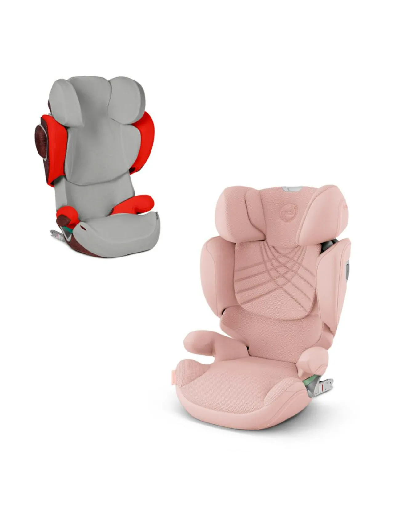 Turvaistuimet<CYBEX Solution T i-Fix turvavyöistuin ja kesäpäällinen PLUS PEACH PINK