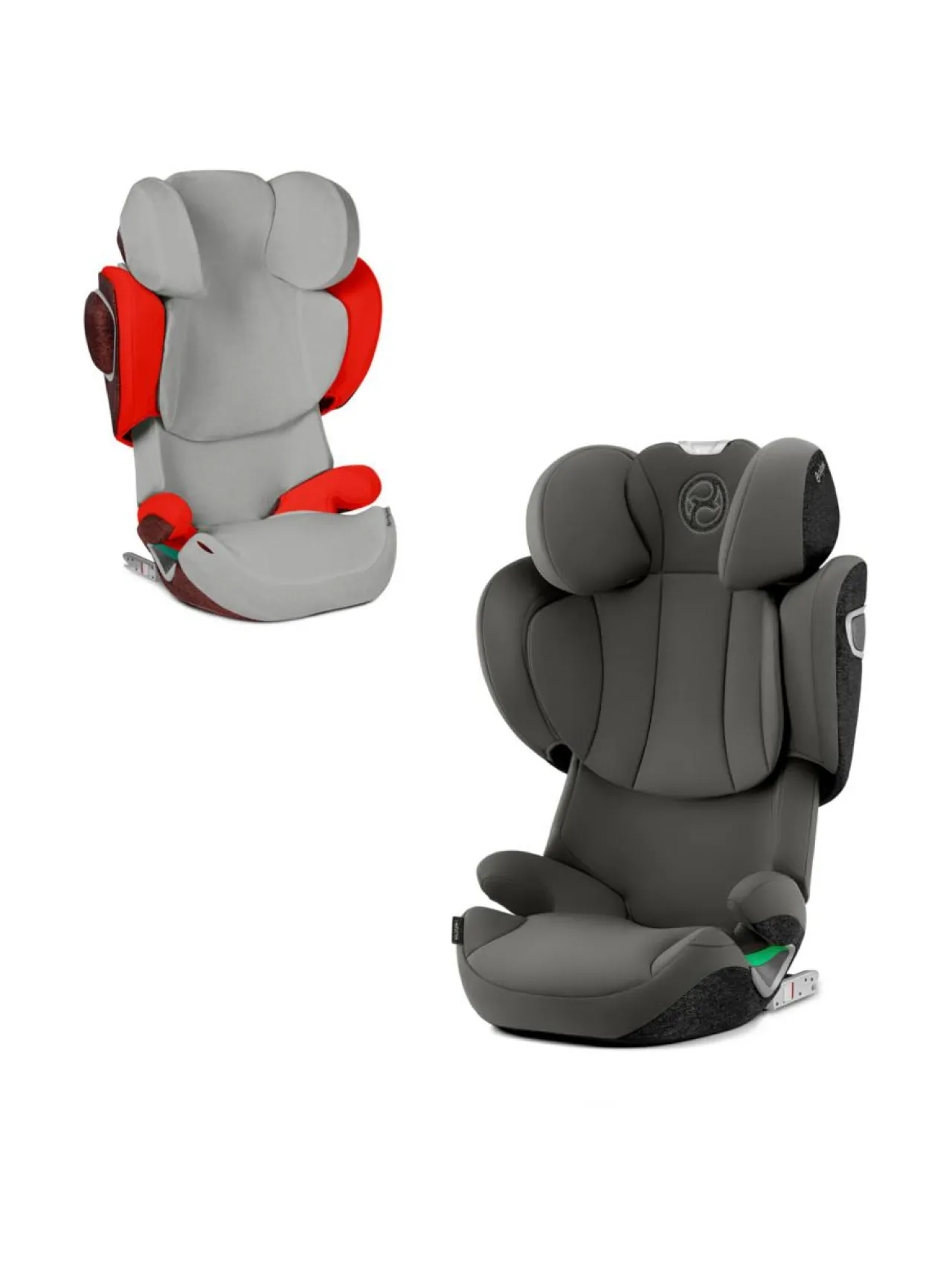 Turvaistuimet<CYBEX Solution T i-Fix turvavyöistuin ja kesäpäällinen PLUS MIRAGE GREY