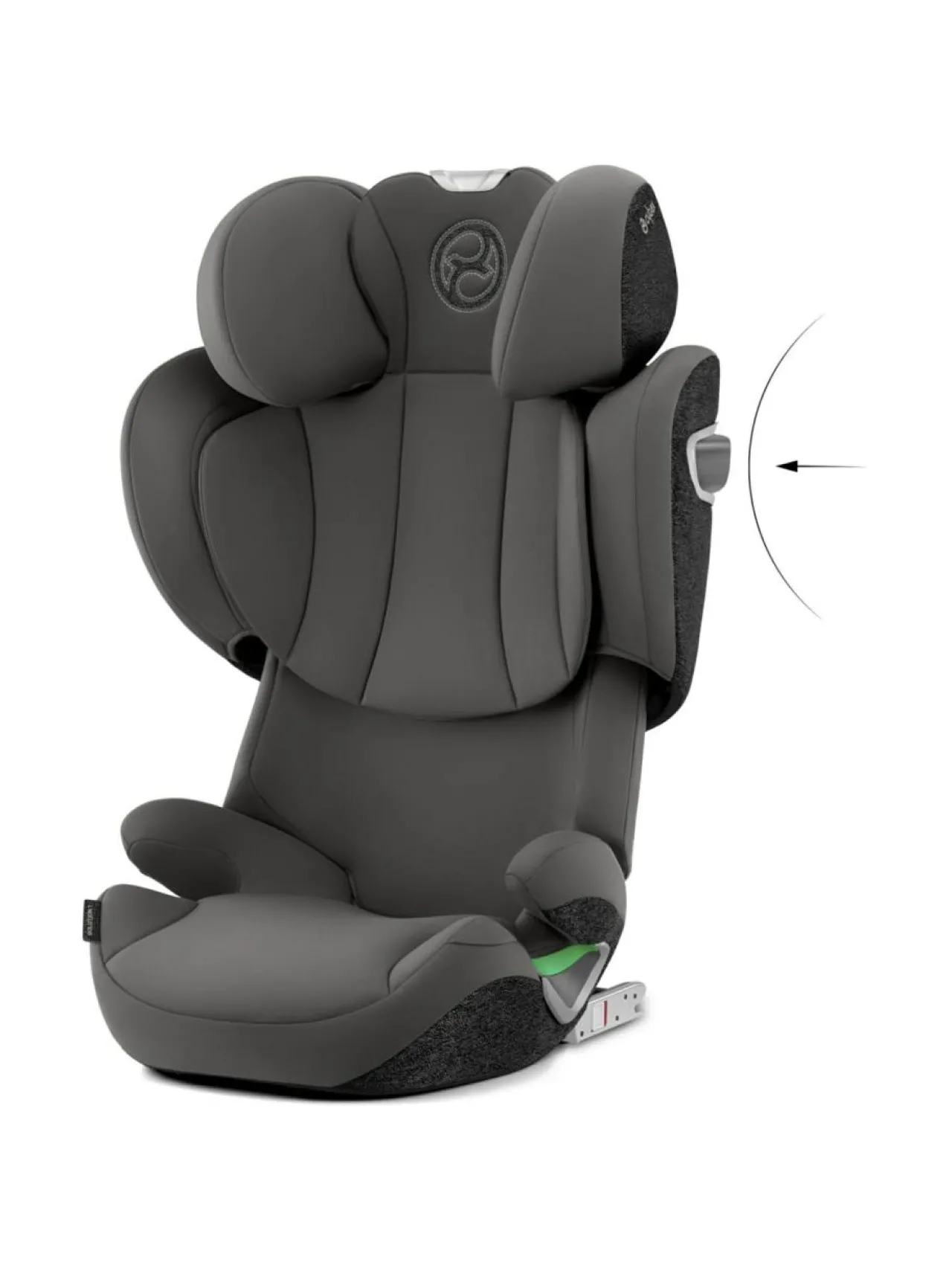 Turvaistuimet<CYBEX Solution T i-Fix turvavyöistuin ja kesäpäällinen PLUS MIRAGE GREY