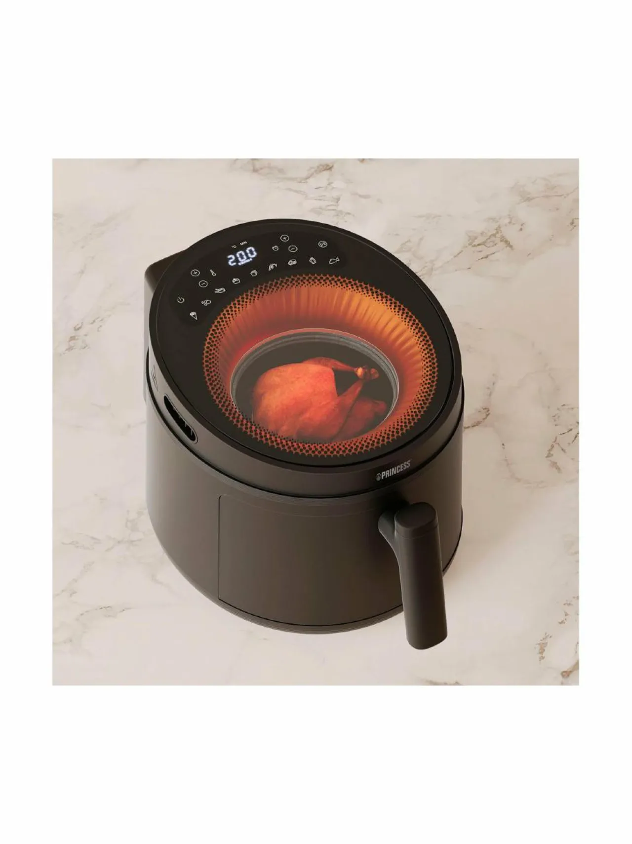 Princess Cyclone Airfryer -kiertoilmakypsennin 5 l^ Muut Keittiölaitteet
